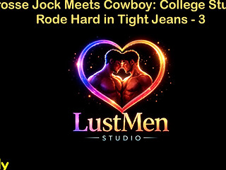 English Audio Gay Sex Story - Lacrosse Jock Meets Cowboy: College Stud Gets Rode Hard in Tight Jeans - Part 3