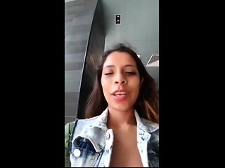 Teen brunette from get fuck on webcam