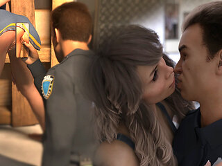 Naughty Neighbours - V0.59 - Marc captured Libby's pussy and asked Susan for a kiss - Highlight