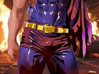 SUPERMAN FUCKS WONDER WOMAN&rsquo_S HUGE ASS. THE AFTER BATTLE