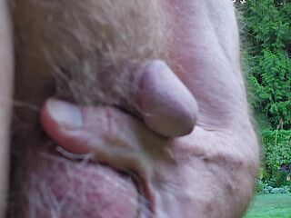 Backyard Undressing
