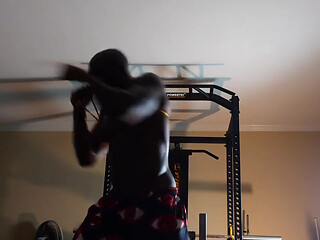 Resistance Band Shadow Boxing Today