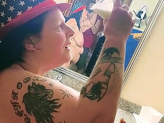 She Asked for Some Motel Ice He Came Back with a Load of Sticky Cum