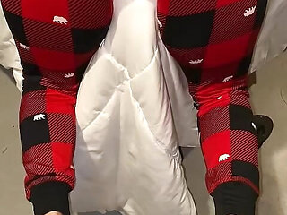 Melove Sexy Butt In Tight Red & Black Pants