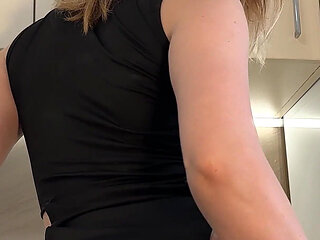 Midnight Lace Pixie Kitchen - Glam Strip to Doggy Ecstasy