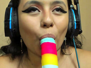 Naughty witch loves to have hot video calls