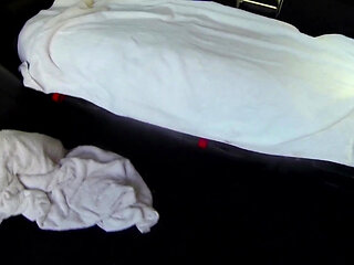 Blonde pierced woman likes sex in car,but on the commonplace - POV video