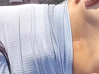 I Fucked the Young Girl's Pussy Until It Was Filled with Cum - Internal Cum