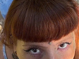 Tattooed Teen Fucks Me on a Hike