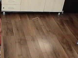 Amateur Wife Dancing Around the House Naked, Big Nipples, Big Ass