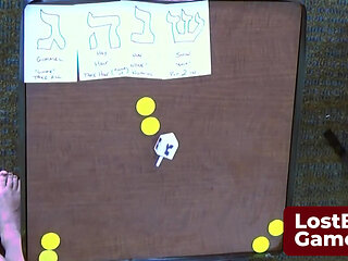 Chelstein and Dee Williams in a Game of Strip Dreidel