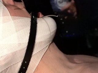 Hardcore Spit, Phlegm and Snot Filling His Mouth