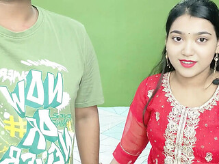 Indian Desi Bhabhi Cheats on Husband with Sasur Ji  Hard Fuck in Village Home While Alone, Hindi Audio