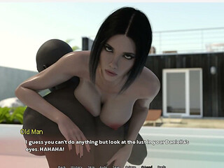 Fate Won't Seperate Us - Gameplay - Roleplay - BBC Fucks MILF in the Pool