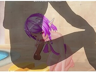 3d Hentai Cute Elf Loves To Suck Your Cock