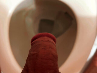 Pissing Time with my Arabian dick