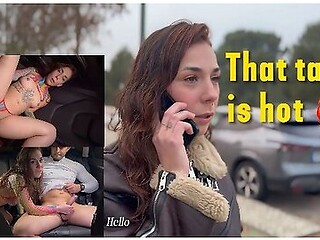 Morena rides the taxi driver with wet heat