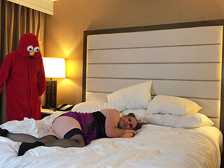 Elmo Top with His Giant Cock