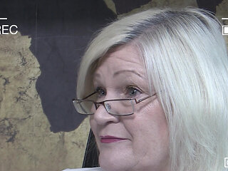 Granny Gets Her Pussy Eaten by 2 Teen Sluts!