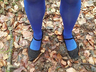 Found a slam hole in the forest.