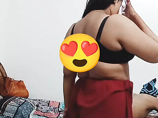 Curvy Big boobs bhabi seduce debor when he is along -girlgroup