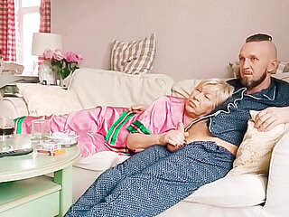 Taboo sex, Stepmom watches movies, and I her mouth