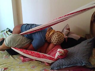 Desi 18 Year Old Teen Married Stepsister Tied to Her Bed Rough Fucked by Stranger While Her Husband Was Not Home Then She Rides