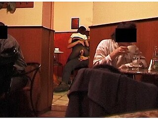 Anal Sex In A Public Coffee Shop