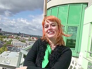 Redhead Teenager 18+ Kylie Get Hump At Public Casting