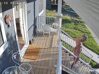 Security camera nude