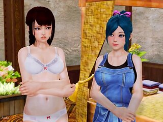 Airi gets off in front of Ruriko while Neon2520 works some dark magic