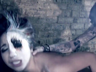 Military Invalid Fucked a Girl Hard and Cums Inside Her Pussy