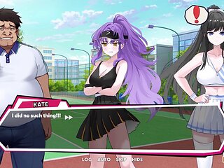 Bridget and Kate face off in a tennis showdown at the academy