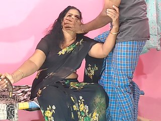 Stepson with beautiful Indian stepmom I had sex with he...