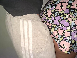 She Accidentally Touches a Stranger's Big Dick and They Have Sex Right There.