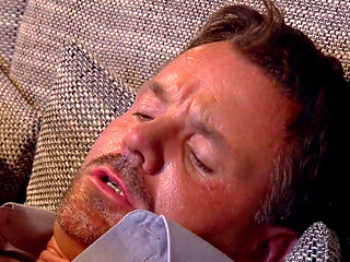 He Fucks the Brunette Hard in the Ass