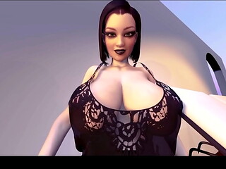 3D Breast Expansion Growing Brunette POV solo w/ Sound added