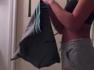 Filipina college gf Zoie wet from the shower