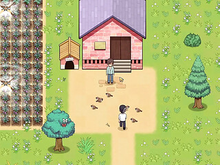Country MILF carts get fucked at an animated rural Japanese orgy