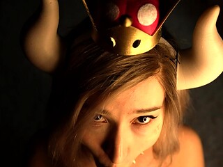 BigTittyGothEgg Sucking And Riding BBC Monster Cock