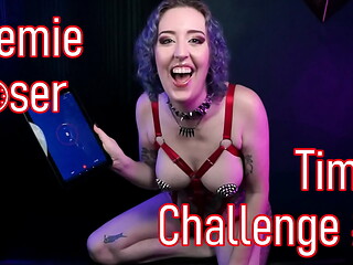 Premie Loser Timer Challenge #2 - Preview - Premature Ejaculation Humiliation Femdom POV JOI Game by Miss Faith Rae with Jerk Off Instructions and Laughing At You - HD 1080p MP4
