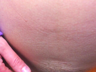 A young girlfriend got excited and decided to masturbate... Rubbing against the table and cumming loudly. She has such a fetish