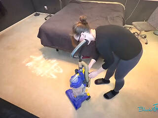 Vacuuming Before A Carpet Steaming