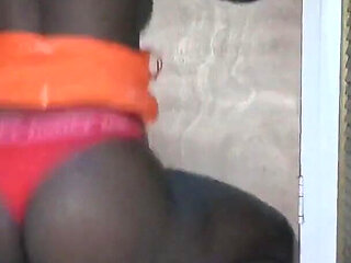 Jamaican Ebony Booty Clapping Her Big Ass Such a Naughty Sexy Black Teen Twerking Her Fat Big Butt