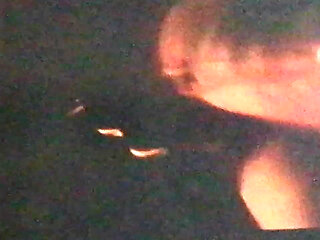 On the street at night