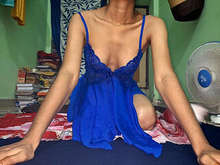 Hot Fucking My Girl Friend Sexy Body Hard Doggy Style in Village Lovers Sexy Blue Dress