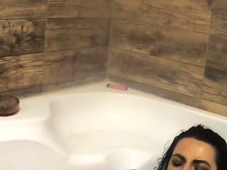 Kinky MILF Games with Mega Orgasm in Bathtub at Home