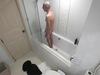 Secret Shower Cam Caught Me Touching Myself
