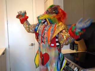Nixlynka Cleans House Then Fucks Gibby The Clown