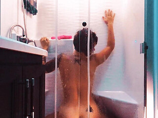 Indigo Rose Gets Solo Shower Time